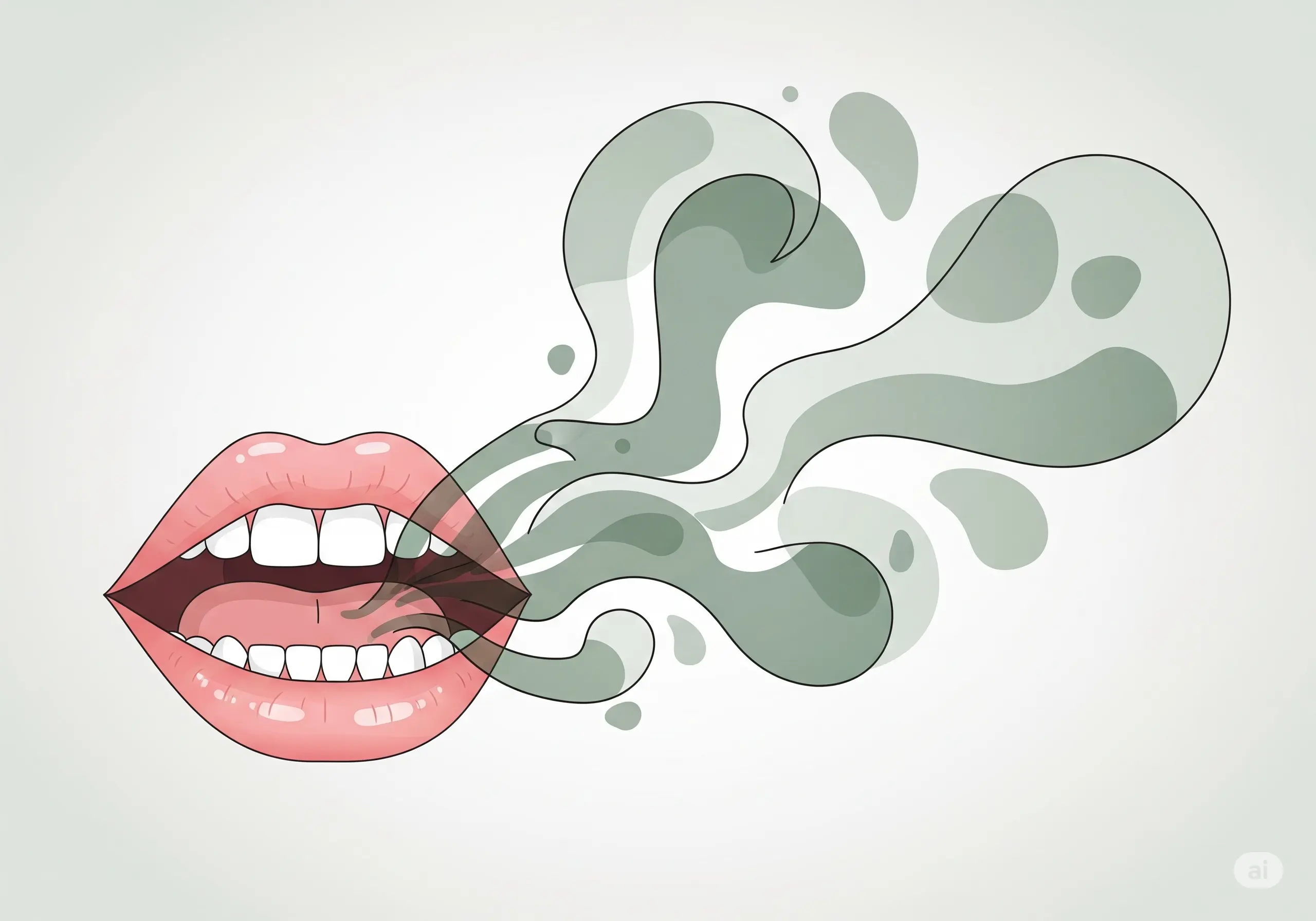 ทำความเข้าใจสาเหตุหลักของกลิ่นปาก