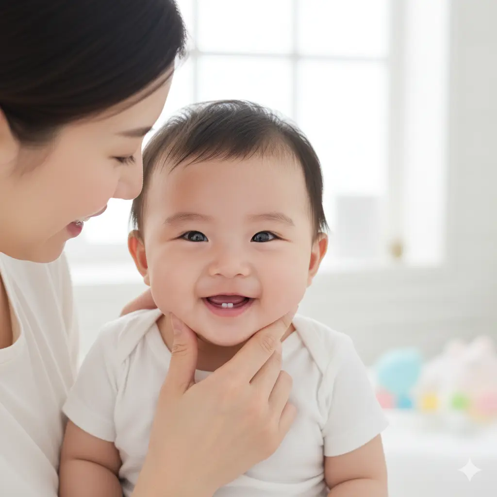 สุขภาพฟันของลูกน้อย: สิ่งที่คุณแม่ควรรู้ตั้งแต่ฟันซี่แรกขึ้น จนถึงฟันแท้