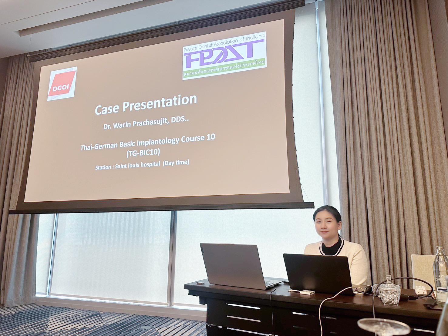 หมอวารินทร์ A-Smile แลกเปลี่ยนเคสระดับโลก